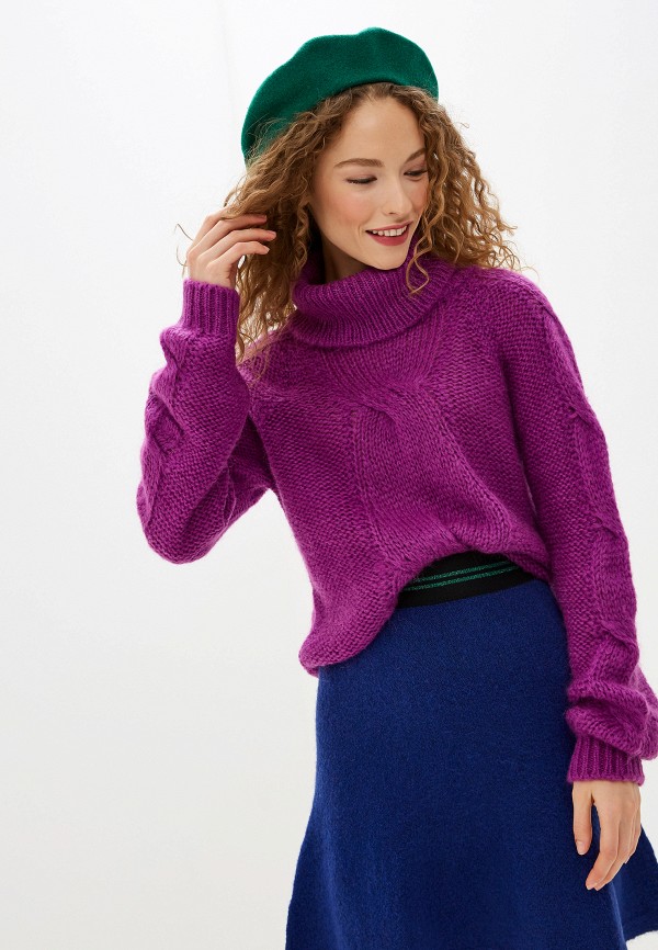 

Свитер United Colors of Benetton, Фиолетовый