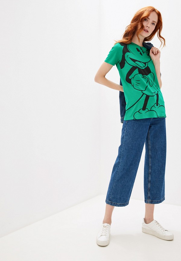 

Футболка United Colors of Benetton, Зеленый, United Colors of Benetton UN012EWFVBN0
