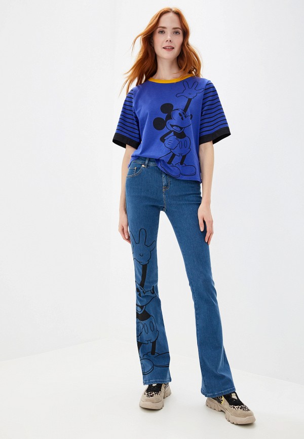 

Футболка United Colors of Benetton, Синий, United Colors of Benetton UN012EWFVBN4