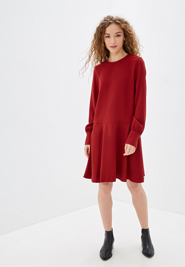 

Платье United Colors of Benetton, Бордовый, United Colors of Benetton UN012EWFVBQ5