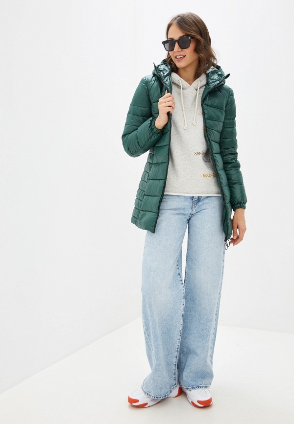 

Пуховик United Colors of Benetton, Зеленый, United Colors of Benetton UN012EWFVBT3
