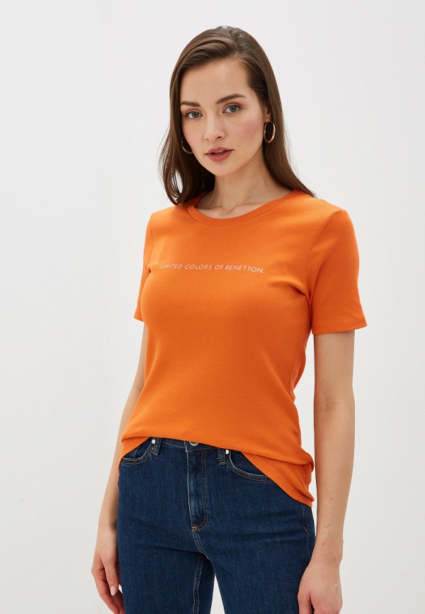 

Футболка United Colors of Benetton, Оранжевый
