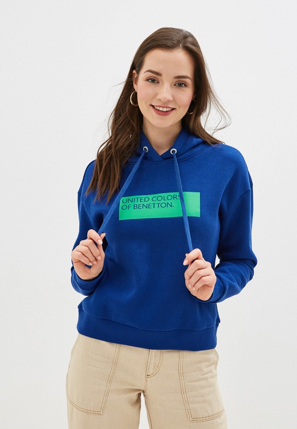 

Худи United Colors of Benetton, Синий