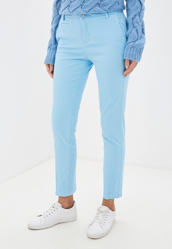 

Брюки United Colors of Benetton, Голубой, United Colors of Benetton UN012EWHXUB1