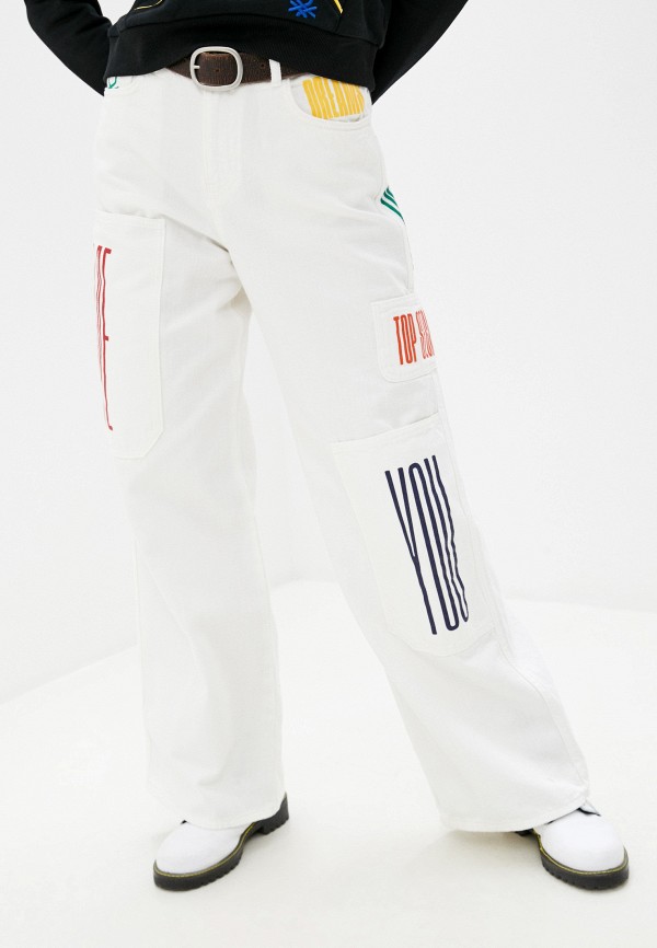 

Джинсы United Colors of Benetton, Белый, United Colors of Benetton UN012EWHXUC7