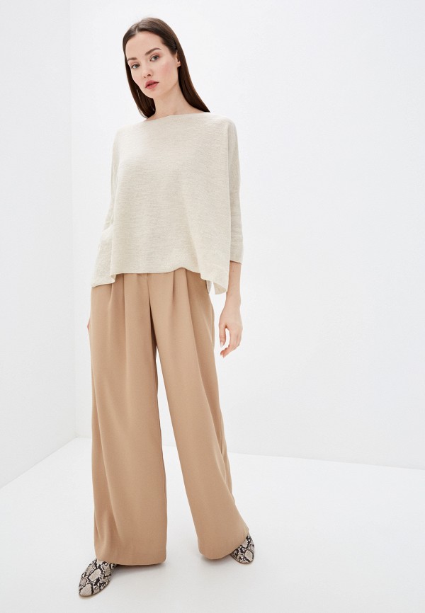 

Брюки United Colors of Benetton, Бежевый, United Colors of Benetton UN012EWHXUE7