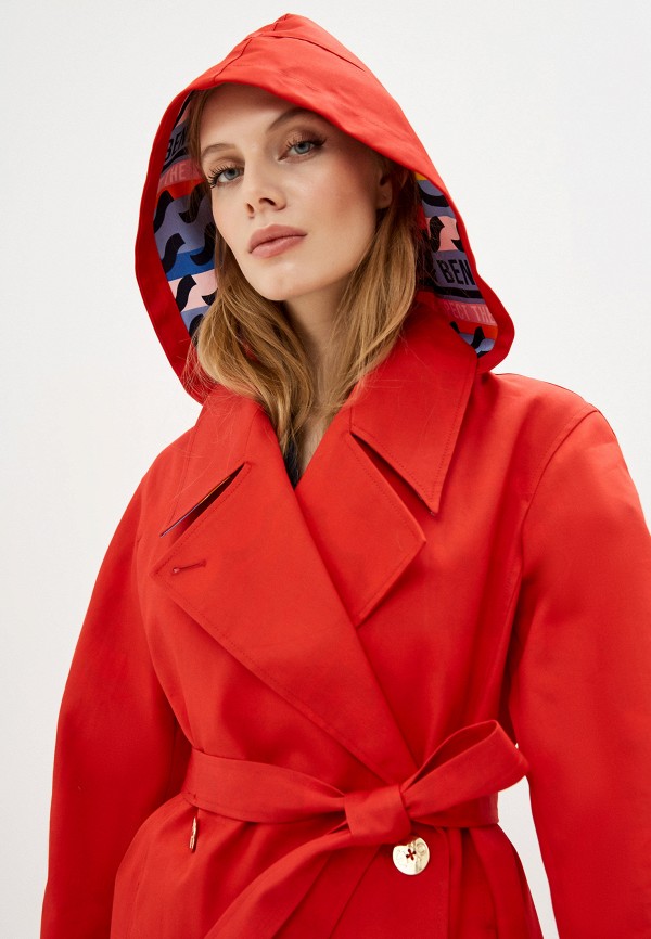 

Плащ United Colors of Benetton, Красный, United Colors of Benetton UN012EWHXUF0