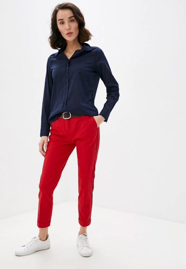 

Брюки United Colors of Benetton, Красный, United Colors of Benetton UN012EWHXUF9