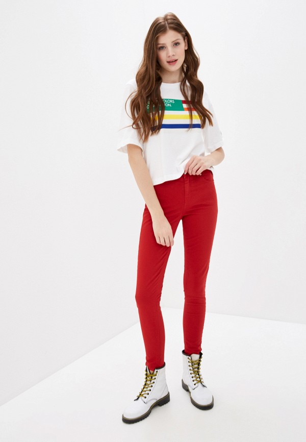 

Футболка United Colors of Benetton, Белый, United Colors of Benetton UN012EWHXUT8