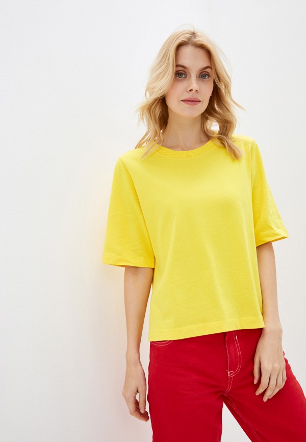 

Футболка United Colors of Benetton, Желтый, United Colors of Benetton UN012EWHXUU4