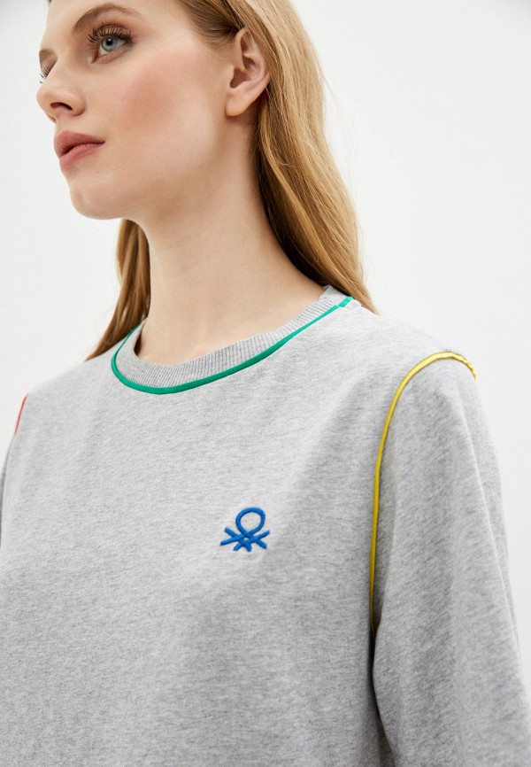 

Футболка United Colors of Benetton, Серый, United Colors of Benetton UN012EWHXVU5