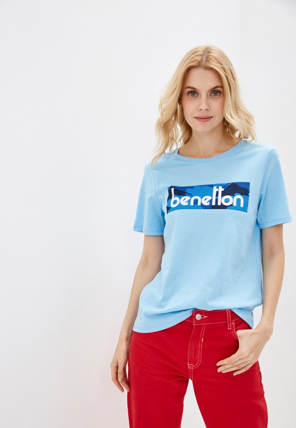 

Футболка United Colors of Benetton, Голубой