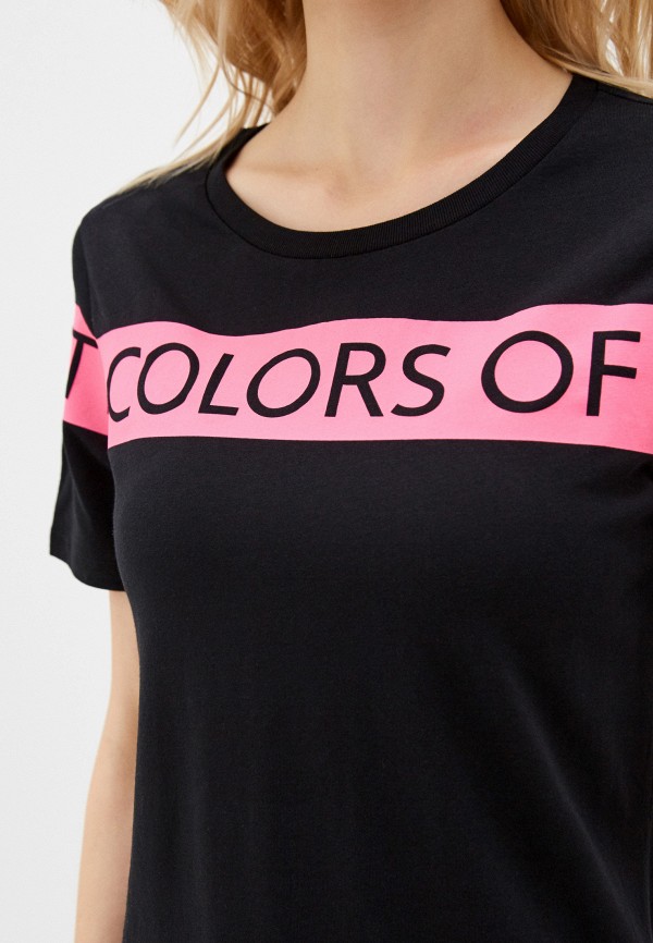 

Футболка United Colors of Benetton, Черный, United Colors of Benetton UN012EWHXVX4