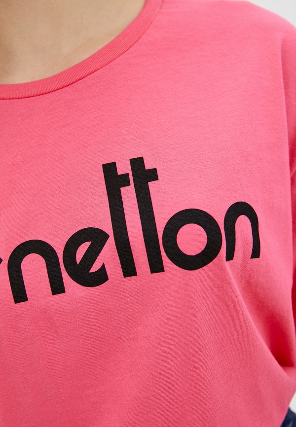 

Футболка United Colors of Benetton, Розовый, United Colors of Benetton UN012EWHXWA3