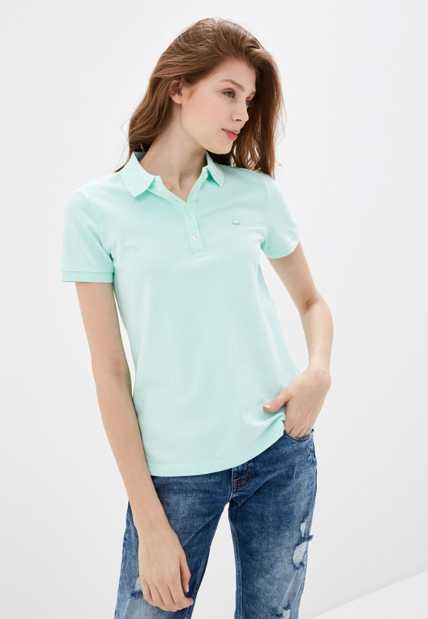 

Поло United Colors of Benetton, Бирюзовый, United Colors of Benetton UN012EWHXWA8