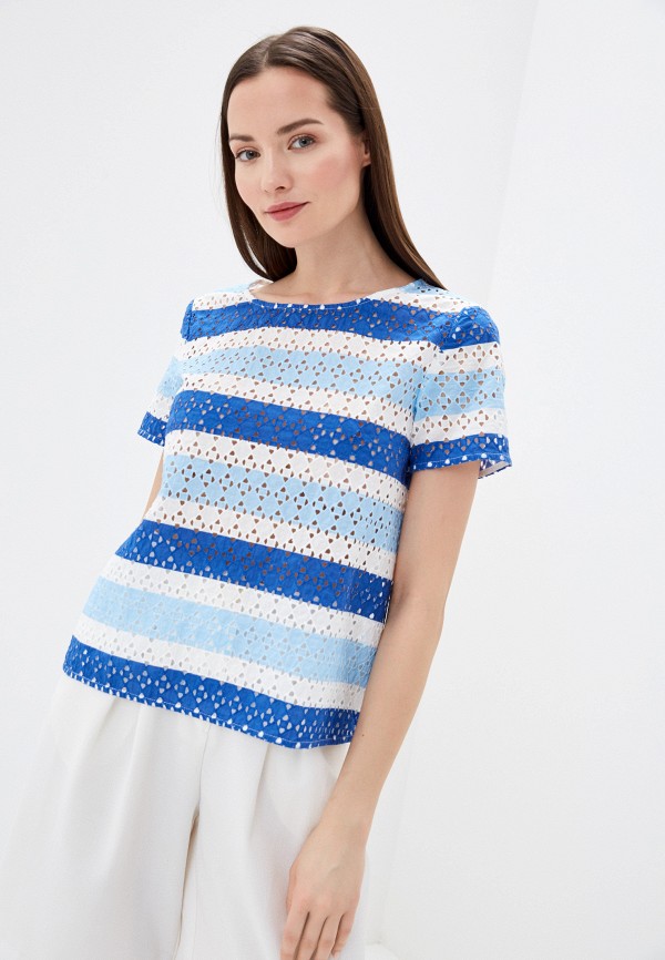 

Блуза United Colors of Benetton, Синий, United Colors of Benetton UN012EWHXWE6