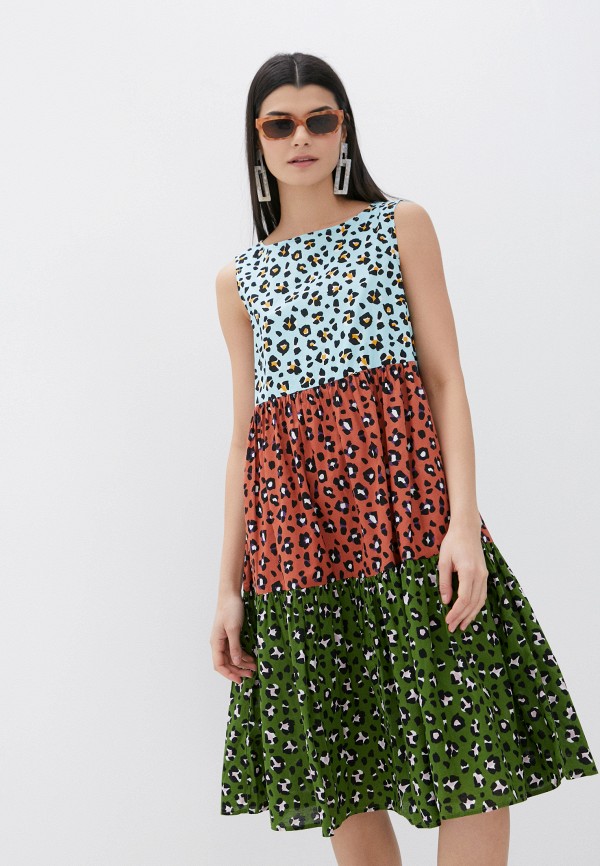 

Платье United Colors of Benetton, Мультиколор, United Colors of Benetton UN012EWHXXI3
