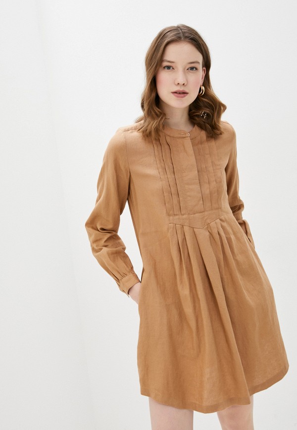 

Платье United Colors of Benetton, Бежевый, United Colors of Benetton UN012EWHXXX8