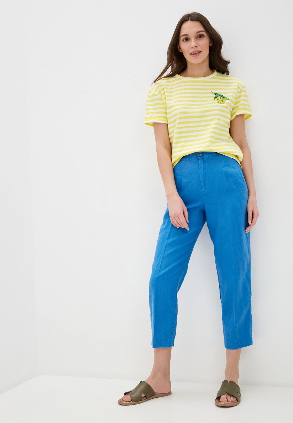 

Брюки United Colors of Benetton, Голубой, United Colors of Benetton UN012EWHXYM5