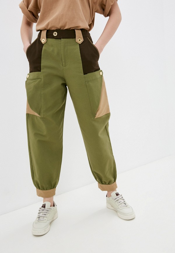 

Брюки United Colors of Benetton, Хаки, United Colors of Benetton UN012EWHXYN5