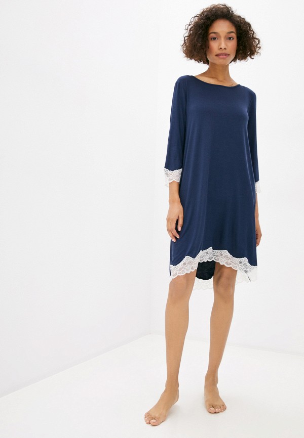 

Платье домашнее United Colors of Benetton, Синий, United Colors of Benetton UN012EWJZAX2