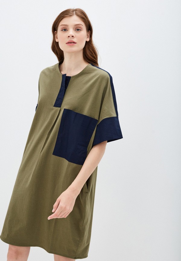 

Платье United Colors of Benetton, Хаки