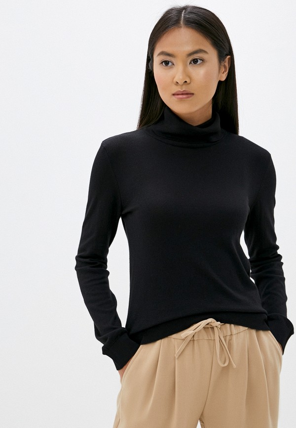 

Водолазка United Colors of Benetton, Черный, United Colors of Benetton UN012EWJZCD5