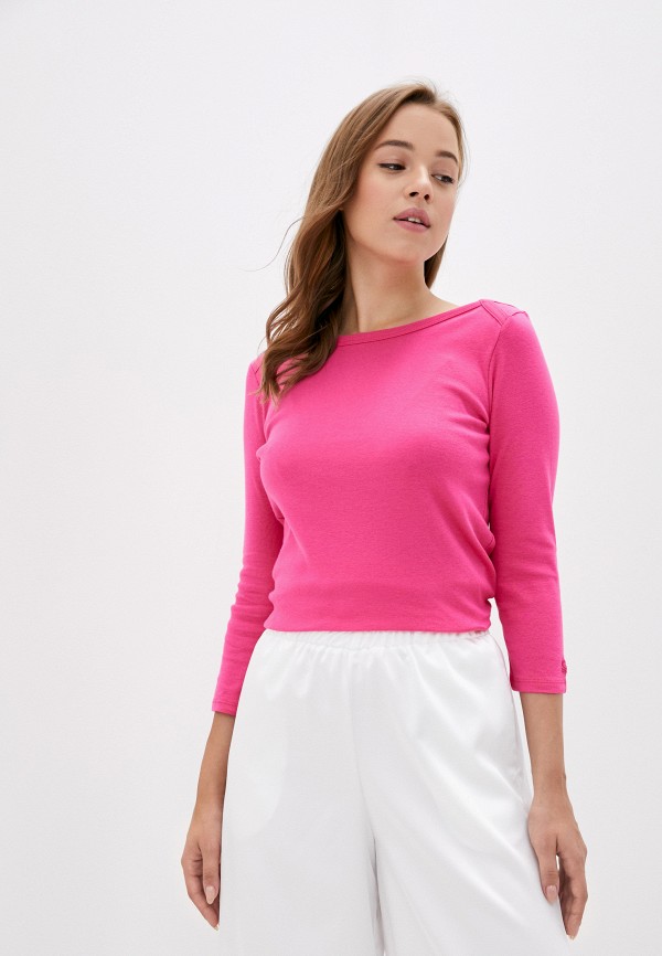 

Лонгслив United Colors of Benetton, Розовый, United Colors of Benetton UN012EWJZDD6