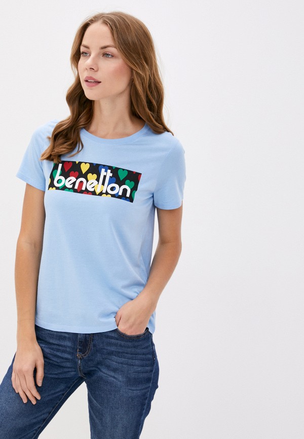 

Футболка United Colors of Benetton, Голубой