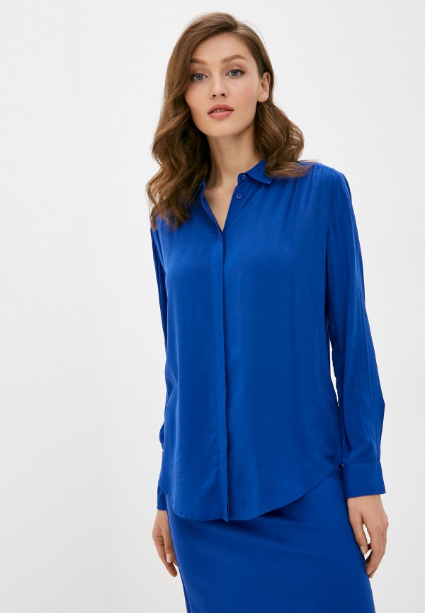 

Блуза United Colors of Benetton, Синий, United Colors of Benetton UN012EWJZDK6