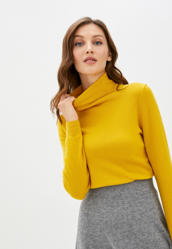 

Водолазка United Colors of Benetton, Желтый, United Colors of Benetton UN012EWJZDM8