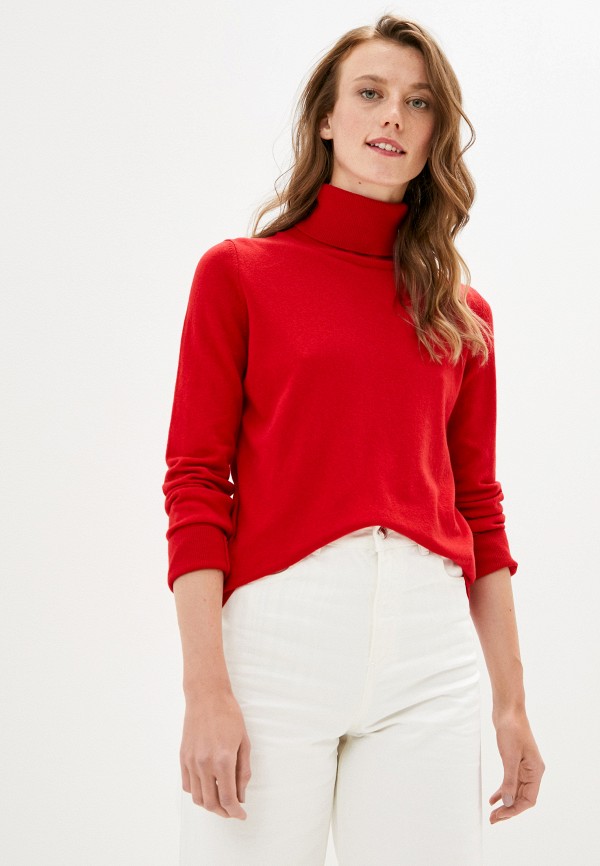 

Водолазка United Colors of Benetton, Красный, United Colors of Benetton UN012EWJZDS7