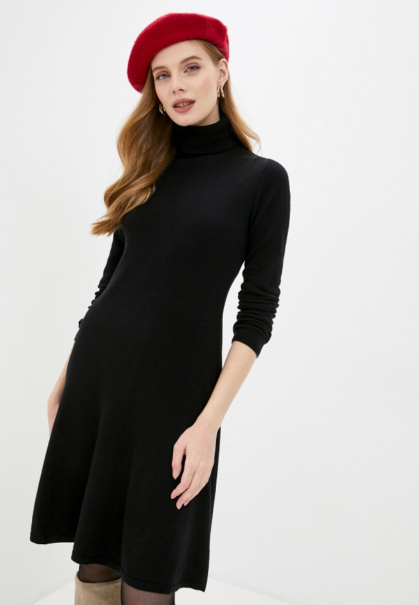 

Платье United Colors of Benetton, Черный, United Colors of Benetton UN012EWJZED8