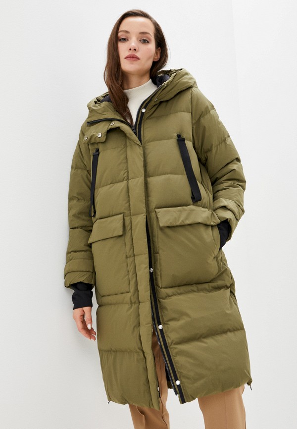 

Пуховик United Colors of Benetton, Хаки, United Colors of Benetton UN012EWJZEI7