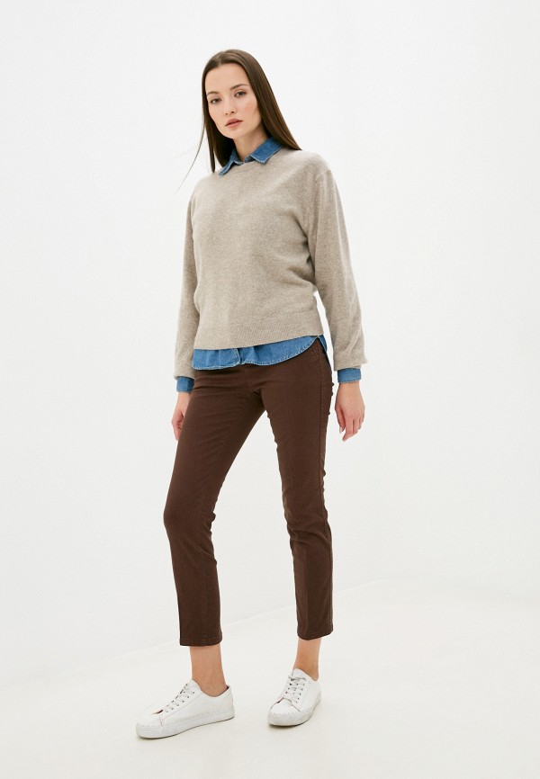 

Брюки United Colors of Benetton, Коричневый, United Colors of Benetton UN012EWLBNU4
