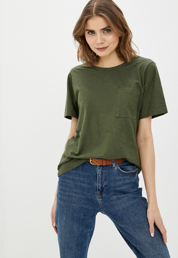 

Футболка United Colors of Benetton, Хаки, United Colors of Benetton UN012EWMHGJ0