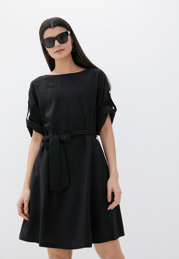 

Платье United Colors of Benetton, Черный, United Colors of Benetton UN012EWMHGS4