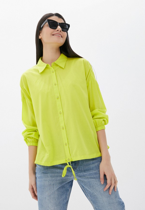 Блуза United Colors of Benetton зеленый 5HRZ5QCQ5 UN012EWMHGT6