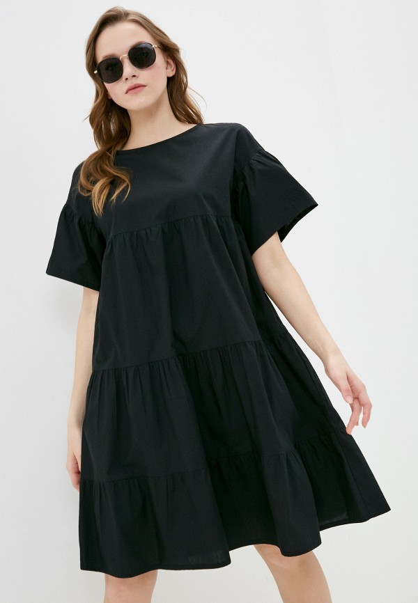 

Платье United Colors of Benetton, Черный, United Colors of Benetton UN012EWMHHK1