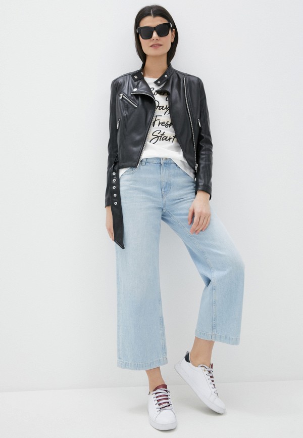 фото Куртка кожаная united colors of benetton