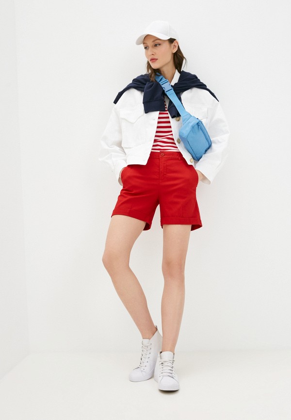 

Шорты United Colors of Benetton, Красный, United Colors of Benetton UN012EWMHIC4