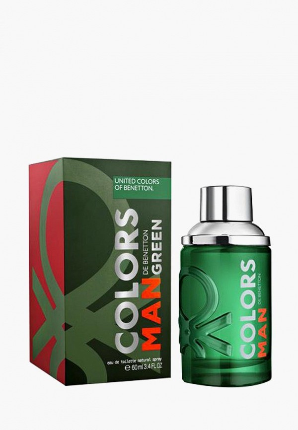 

Туалетная вода United Colors of Benetton, Зеленый, Colors Man Green, 60 мл