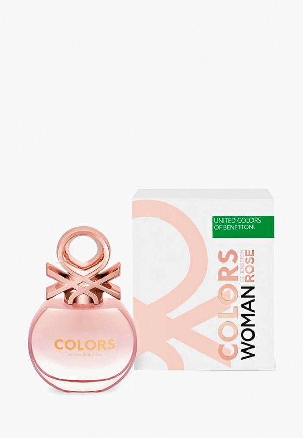 

Туалетная вода United Colors of Benetton, Прозрачный, Benetton Colors Rose 50 мл