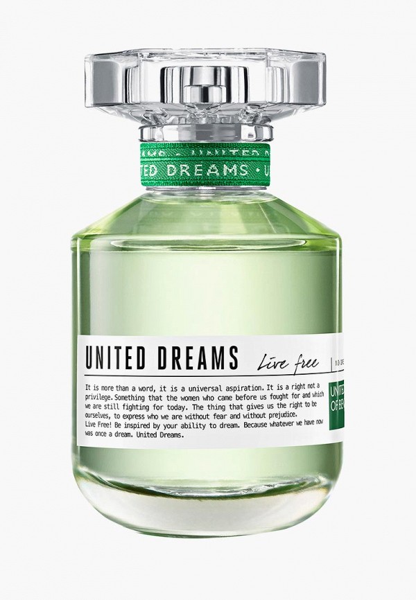 

Туалетная вода United Colors of Benetton, United Dreams Live Free 80мл