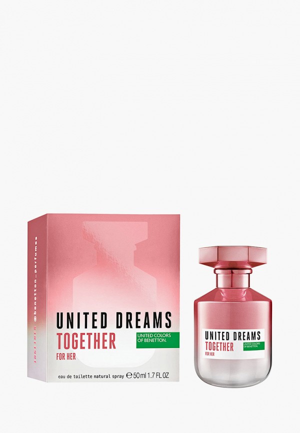 

Туалетная вода United Colors of Benetton, Прозрачный, Ud Together, 50 мл