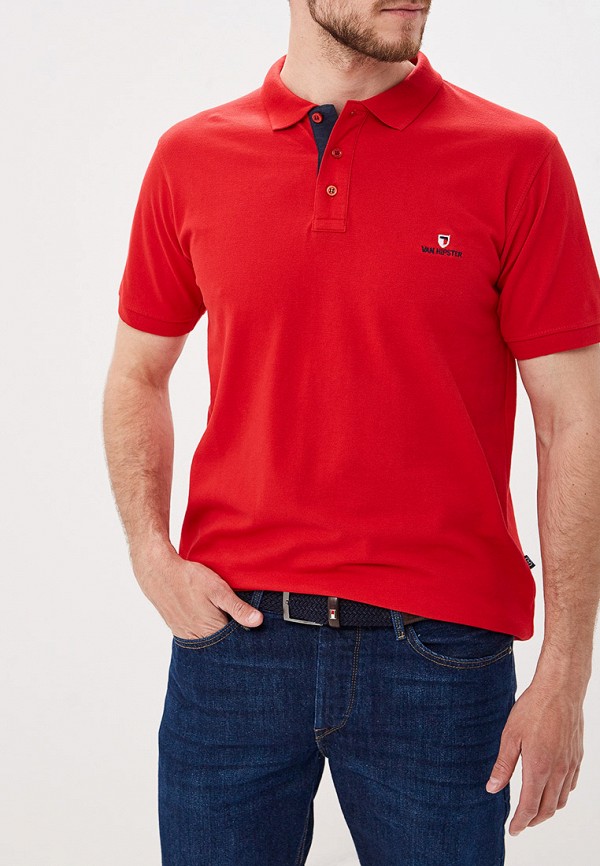 

Поло Van Hipster, Красный
