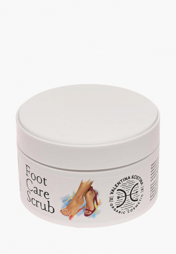 

Скраб для ног Valentina Kostina, Прозрачный, FOOT CARE SCRUB