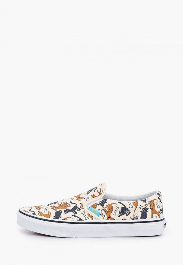 

Слипоны Vans, Бежевый, JN Classic Slip-On (The Simpsons) Family Pets