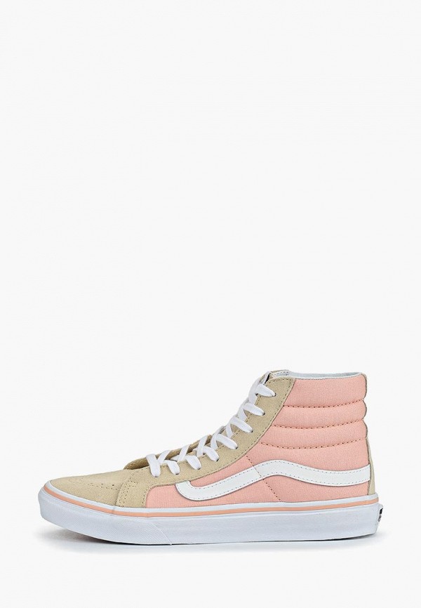

Кеды Vans, Розовый, UA SK8-HI SLIM