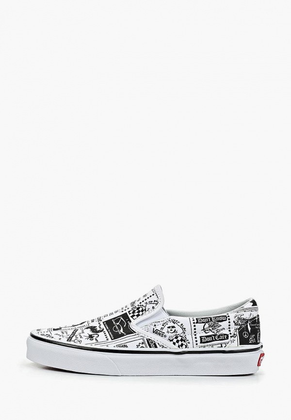 

Слипоны Vans, Белый, UA CLASSIC SLIP-ON X ASHLEY WILLIAMS